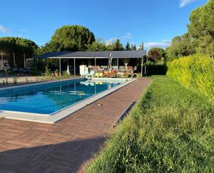 Swimming pool of House or chalet for sale in Traspinedo  with Heating, Private garden and Parquet flooring