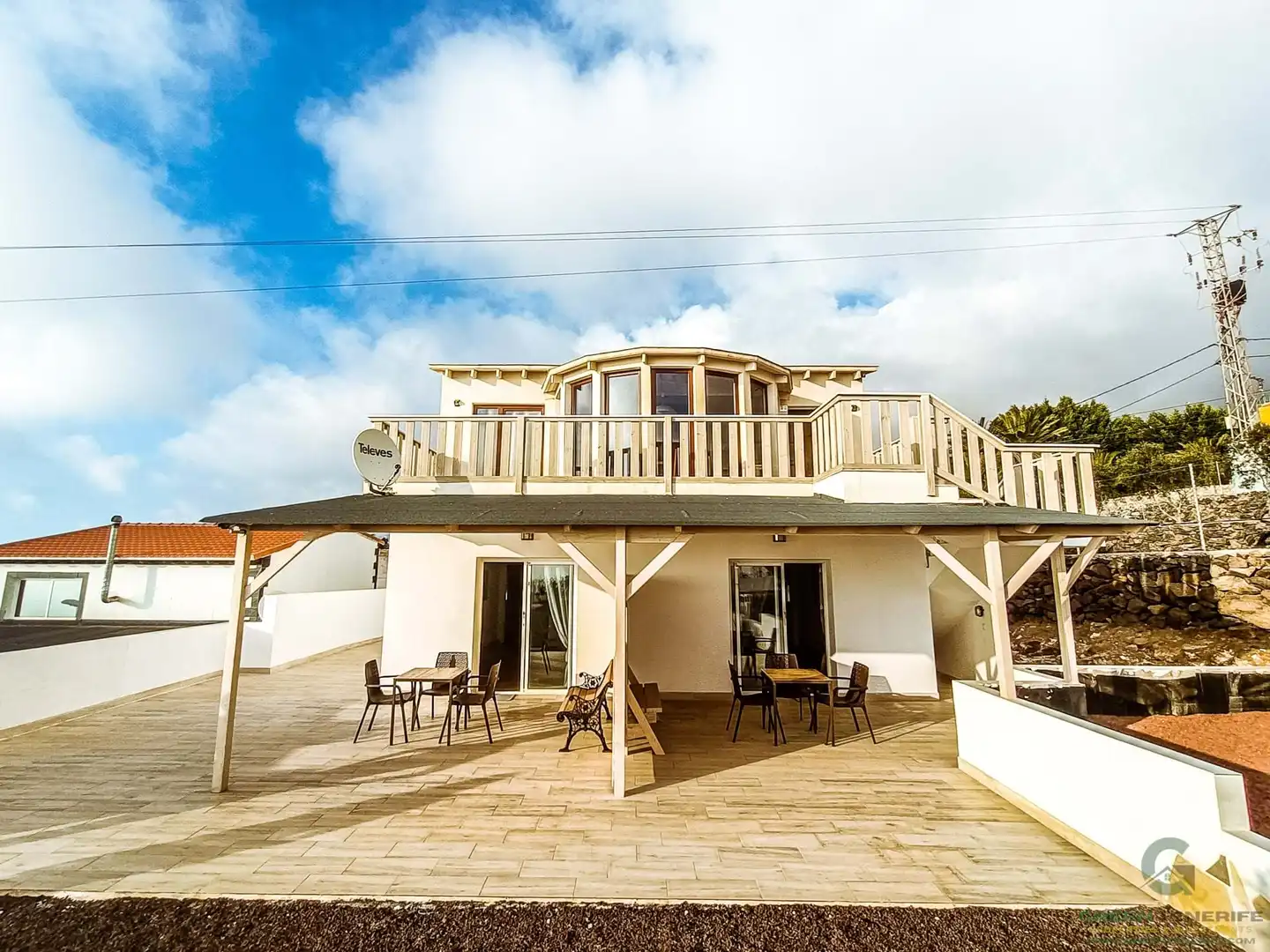 Terraza de Piso de alquiler en Guía de Isora con Terraza y Amueblado