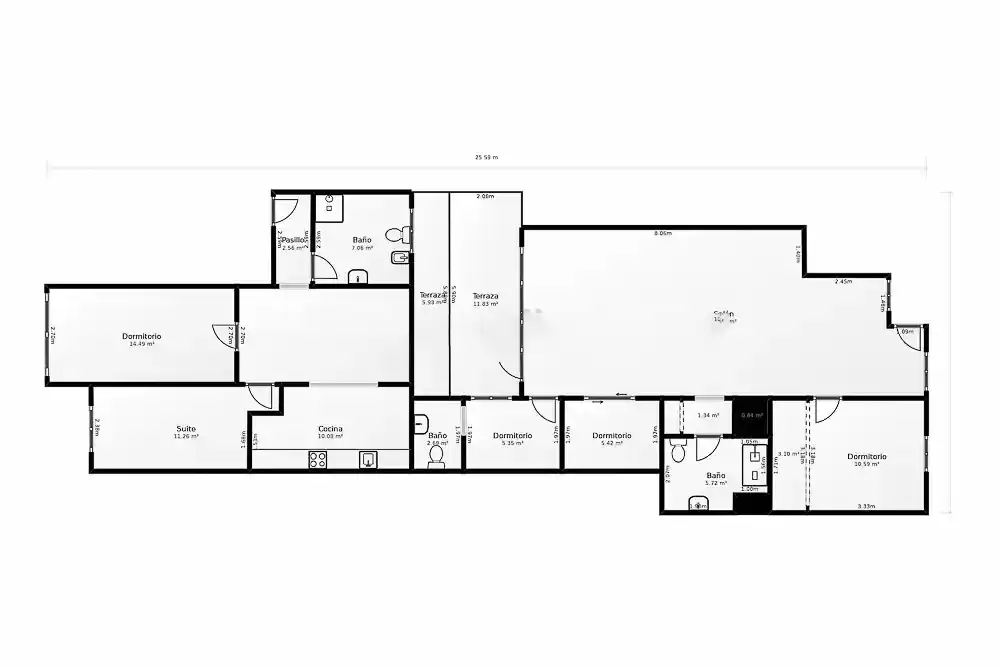 Terraced house for sale in Poblats Marítims, imagen 57