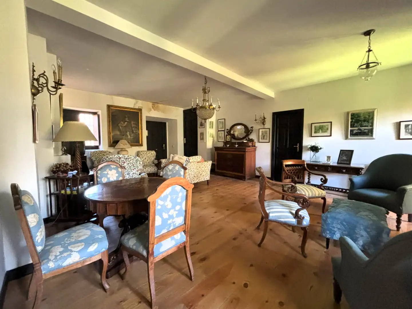 Comedor de Casa adosada en venta en Real Sitio de San Ildefonso con Calefacción, Jardín privado y Parquet