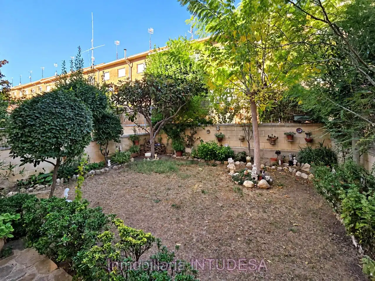 Jardín de Casa o chalet en venta en Parque del Queiles