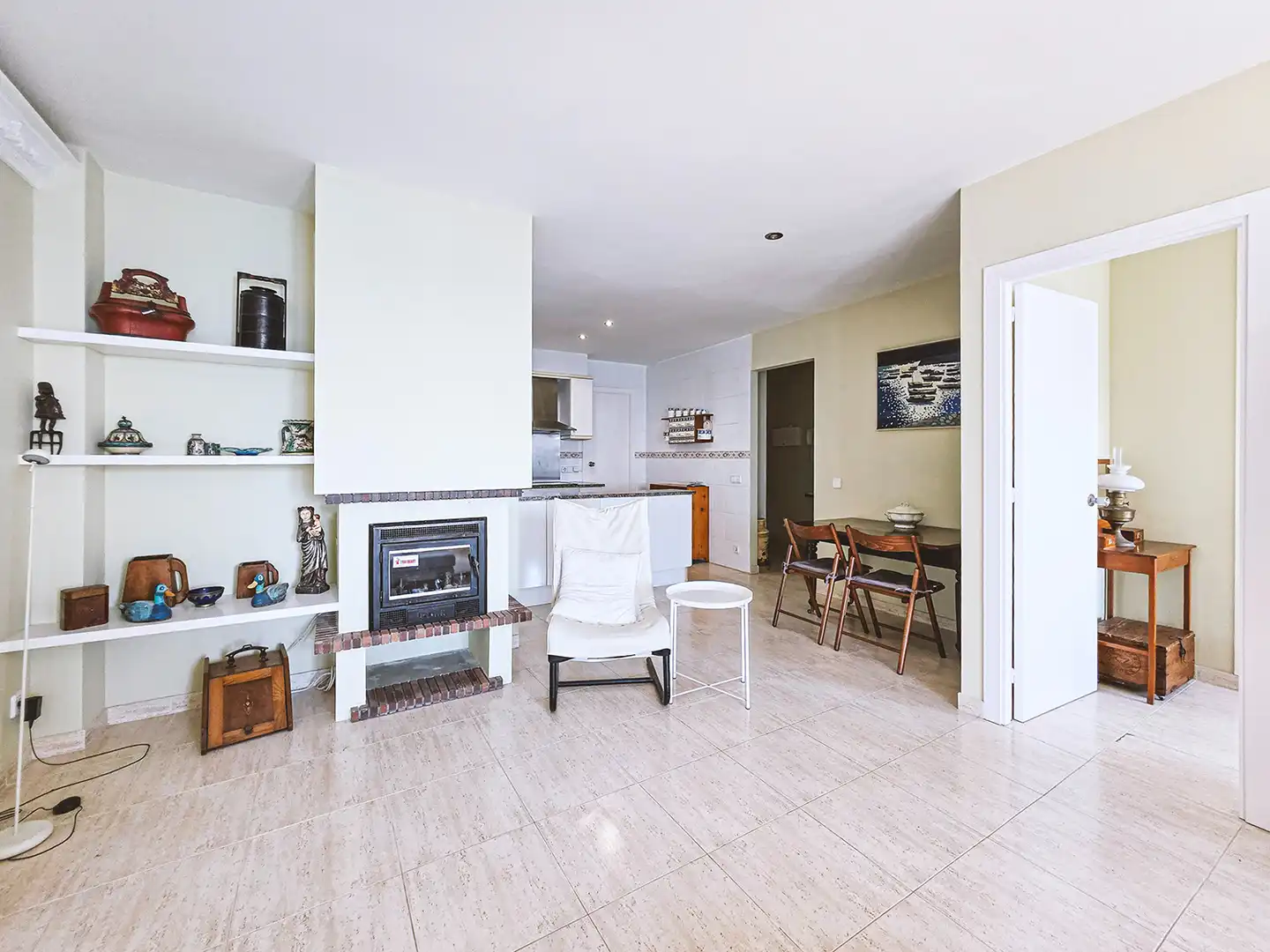 Living room of Flat for rent in Sant Pol de Mar  with Furnished, Oven and Washing machine