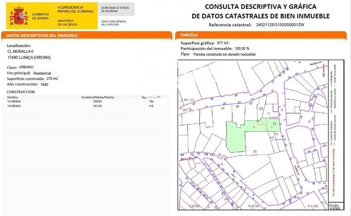 Residential land for sale in Carrer Muralla, imagen 5