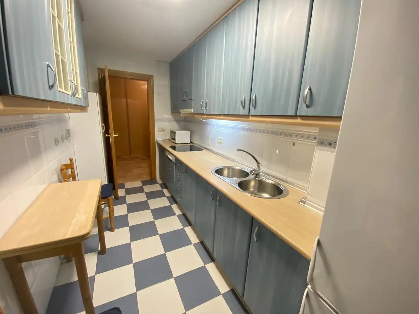 Kitchen of Apartments for rent in Albacete  with Air Conditioner, Heating and Furnished