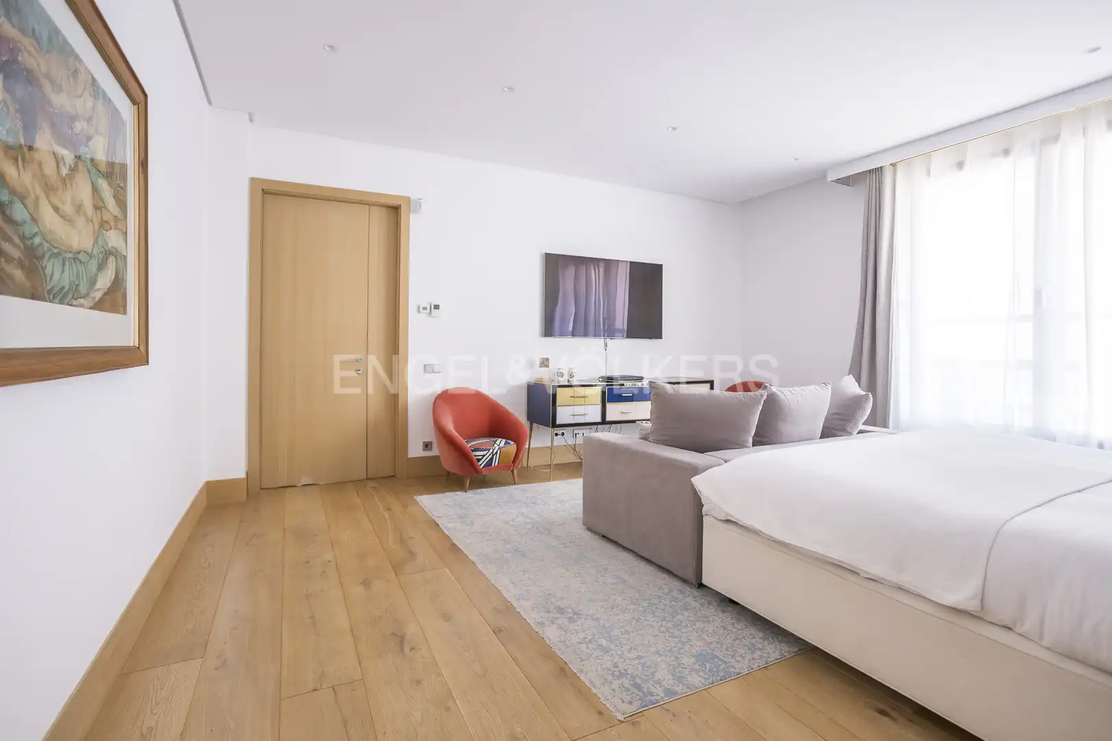 Habitación de Dúplex en venta en Madrid con Aire acondicionado, Calefacción y Jardín privado