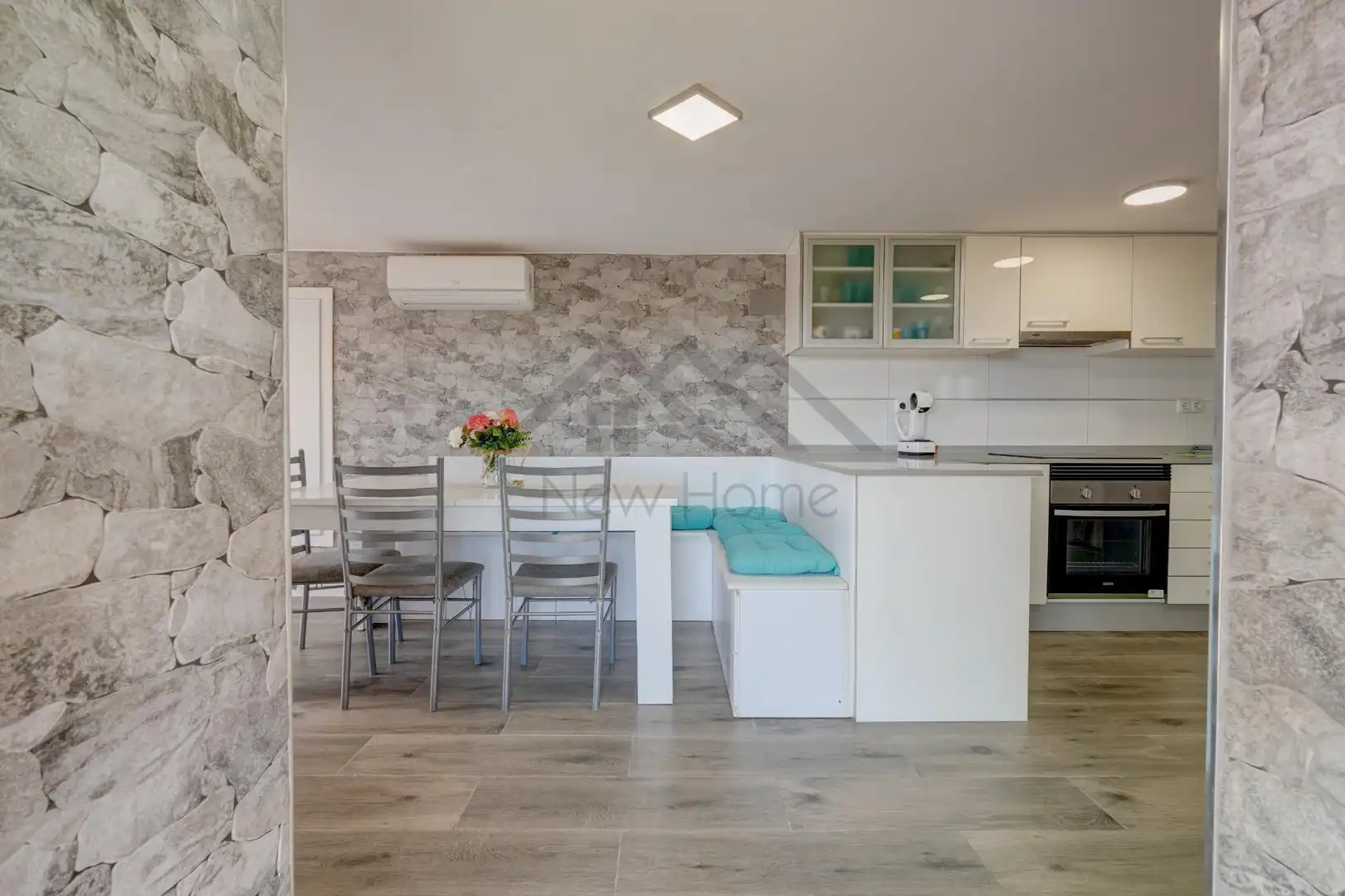 Kitchen of Houses for sale in La Pobla de Vallbona  with Air Conditioner, Heating and Private garden