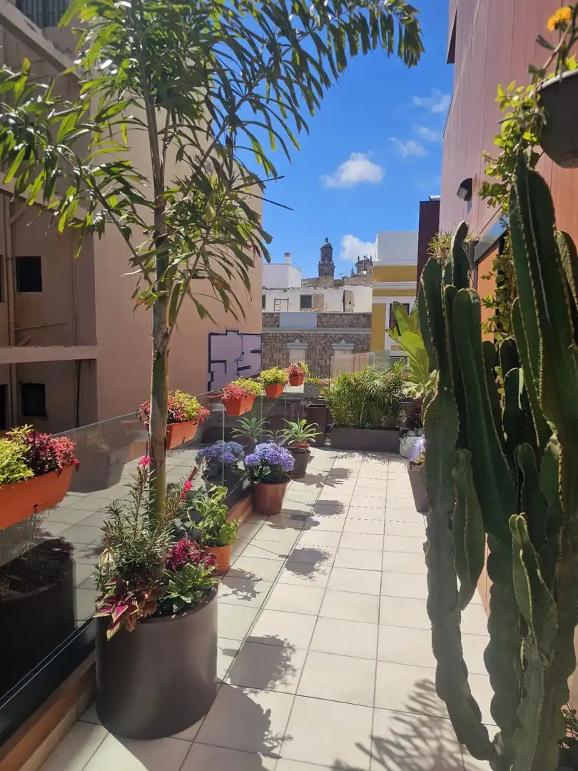 Terrasse von Wohnung zum Verkauf in Las Palmas de Gran Canaria mit Heizung, Terrasse und Abstellraum