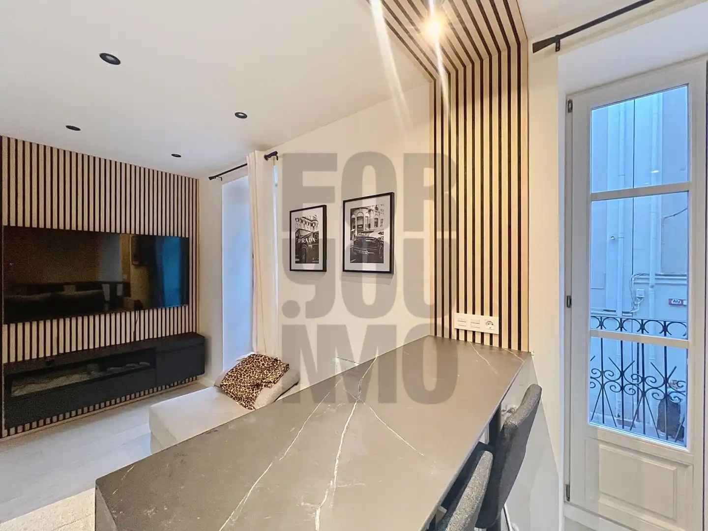 Living room of Apartments for sale in Irun   with Heating, Parquet flooring and Furnished