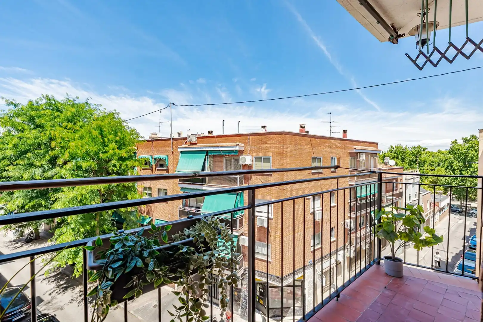 Balcony of Flat for sale in Madrid  with Air Conditioner, Terrace and Balcony
