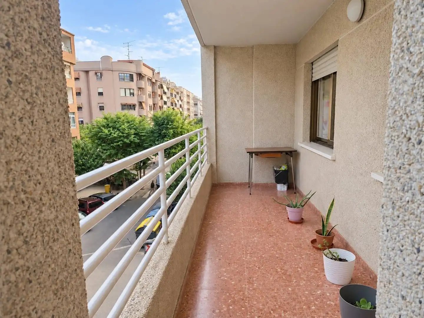 Balcony of Flat for sale in Germaníes - Juzgados