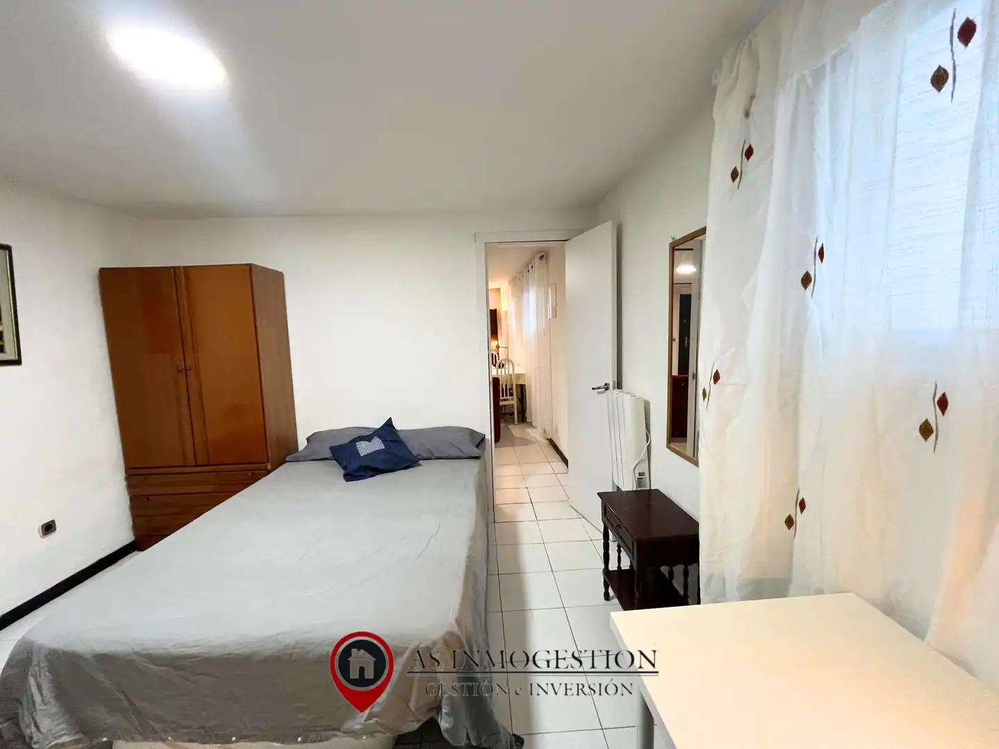 Bedroom of Flat for rent in Madrid  with Air Conditioner, Furnished and Oven