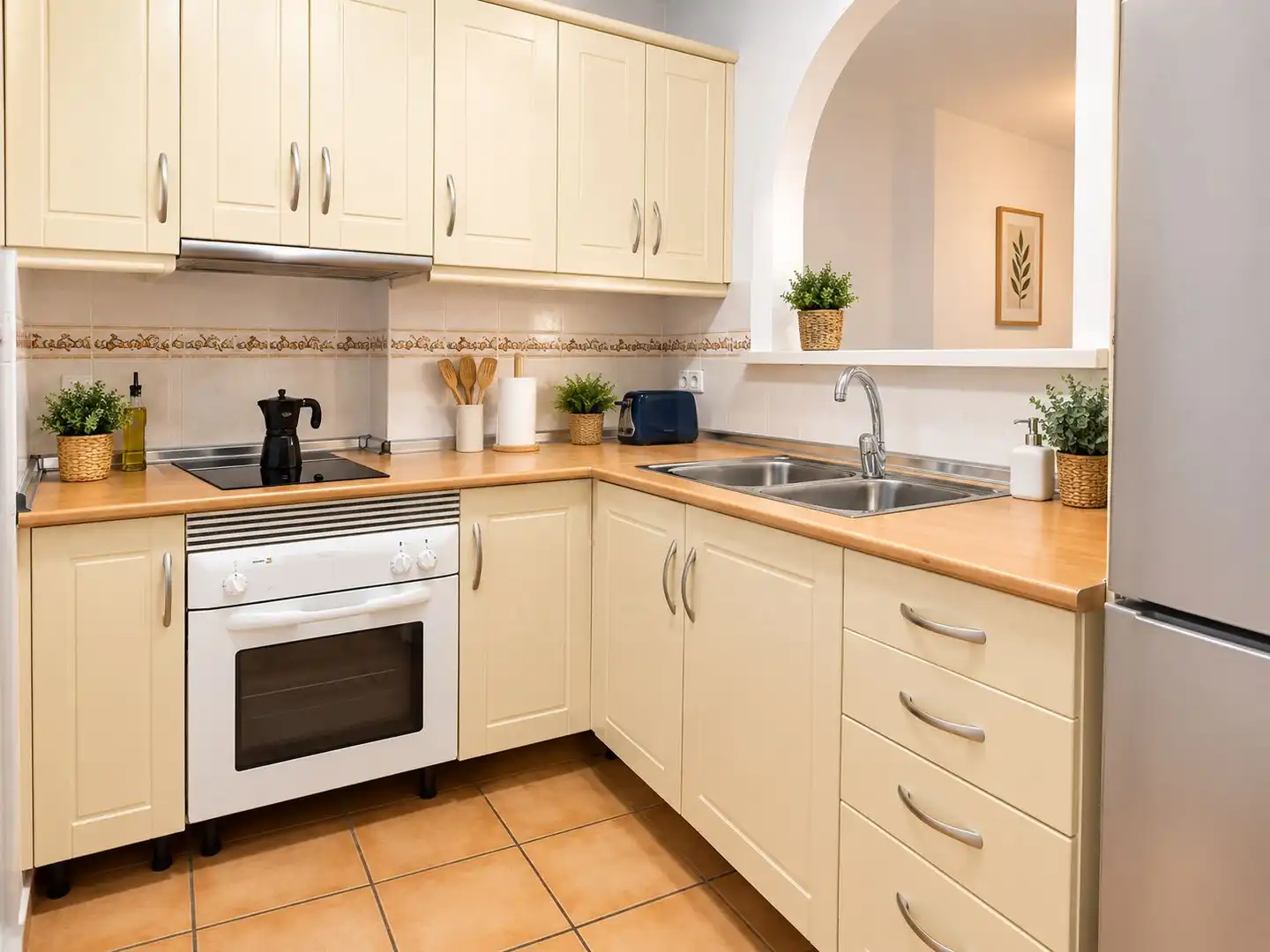 Kitchen of Flat for sale in Altea ciudad