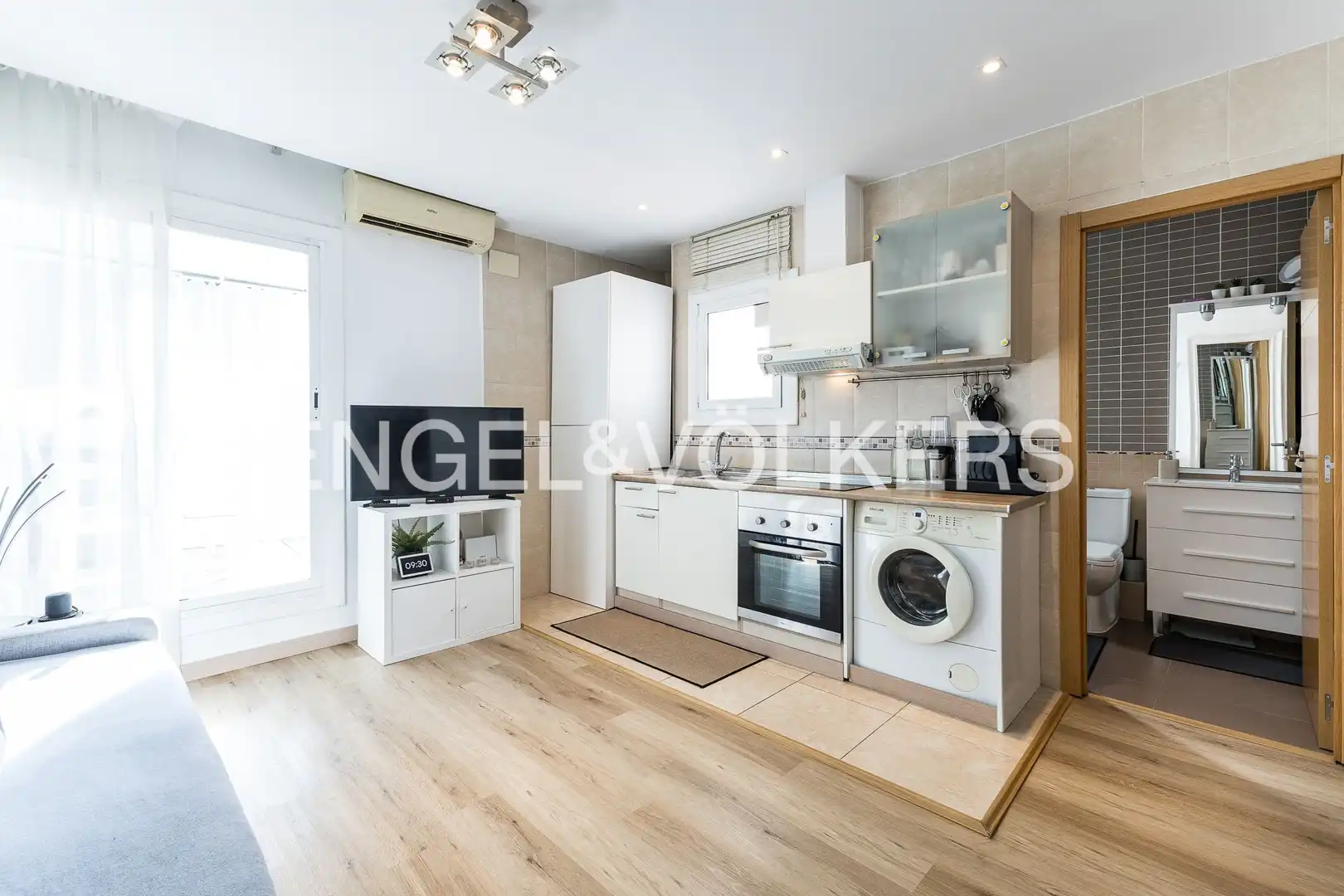 Cocina de Ático en venta en Barcelona con Aire acondicionado, Calefacción y Parquet