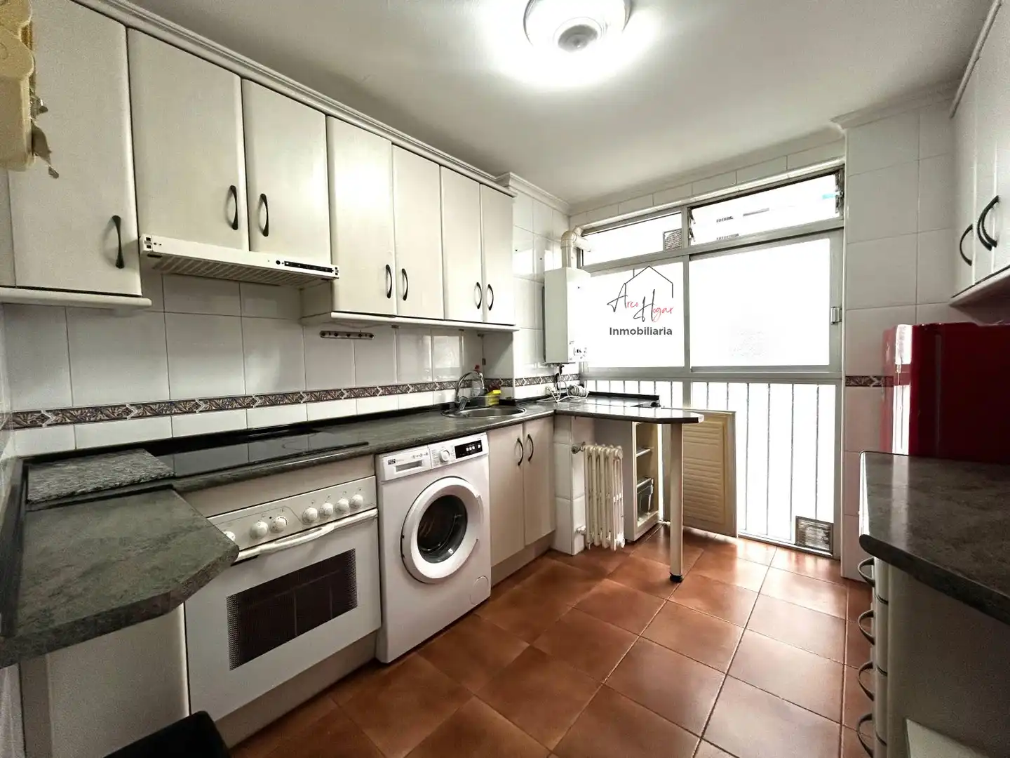 Kitchen of Flat for rent in Salamanca  with Heating, Furnished and Balcony