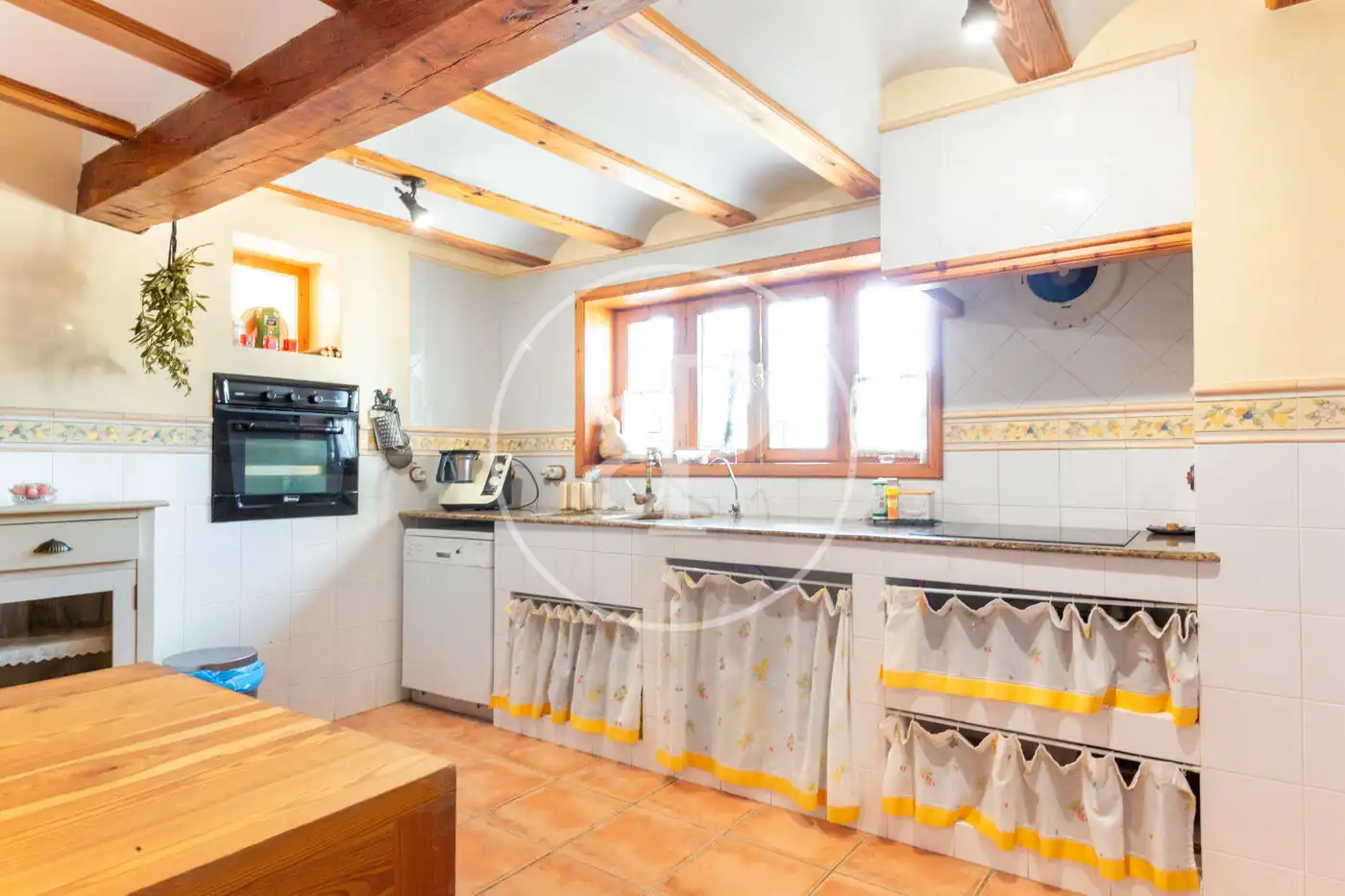 Cuina de Finca rústica en venda en Alicante / Alacant amb Calefacció, Jardí privat i Terrassa