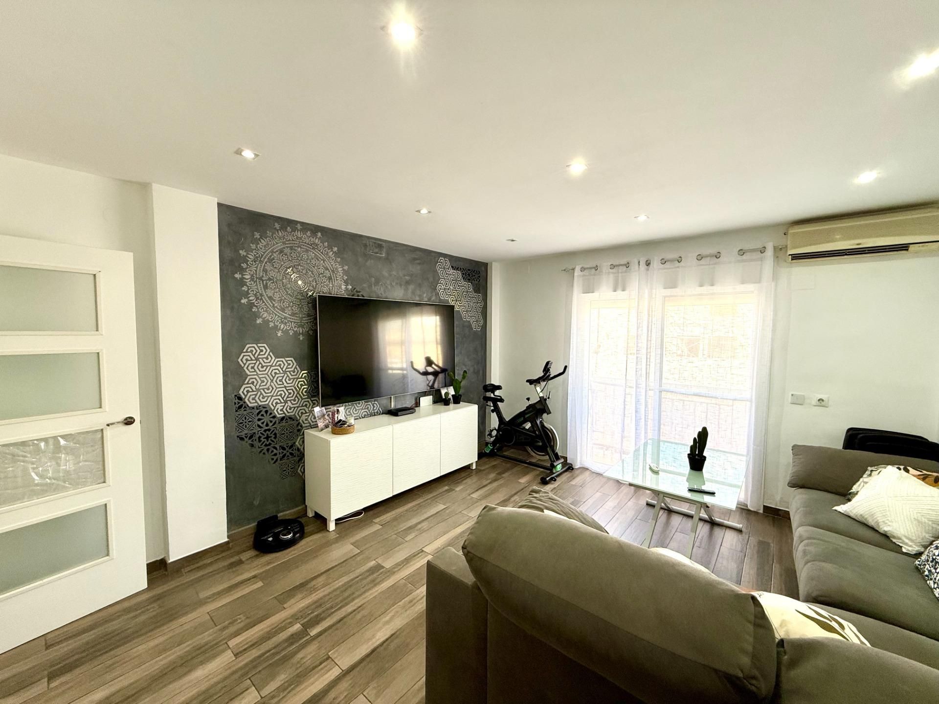 Living room of Flat for sale in Utrera  with Air Conditioner, Terrace and Balcony