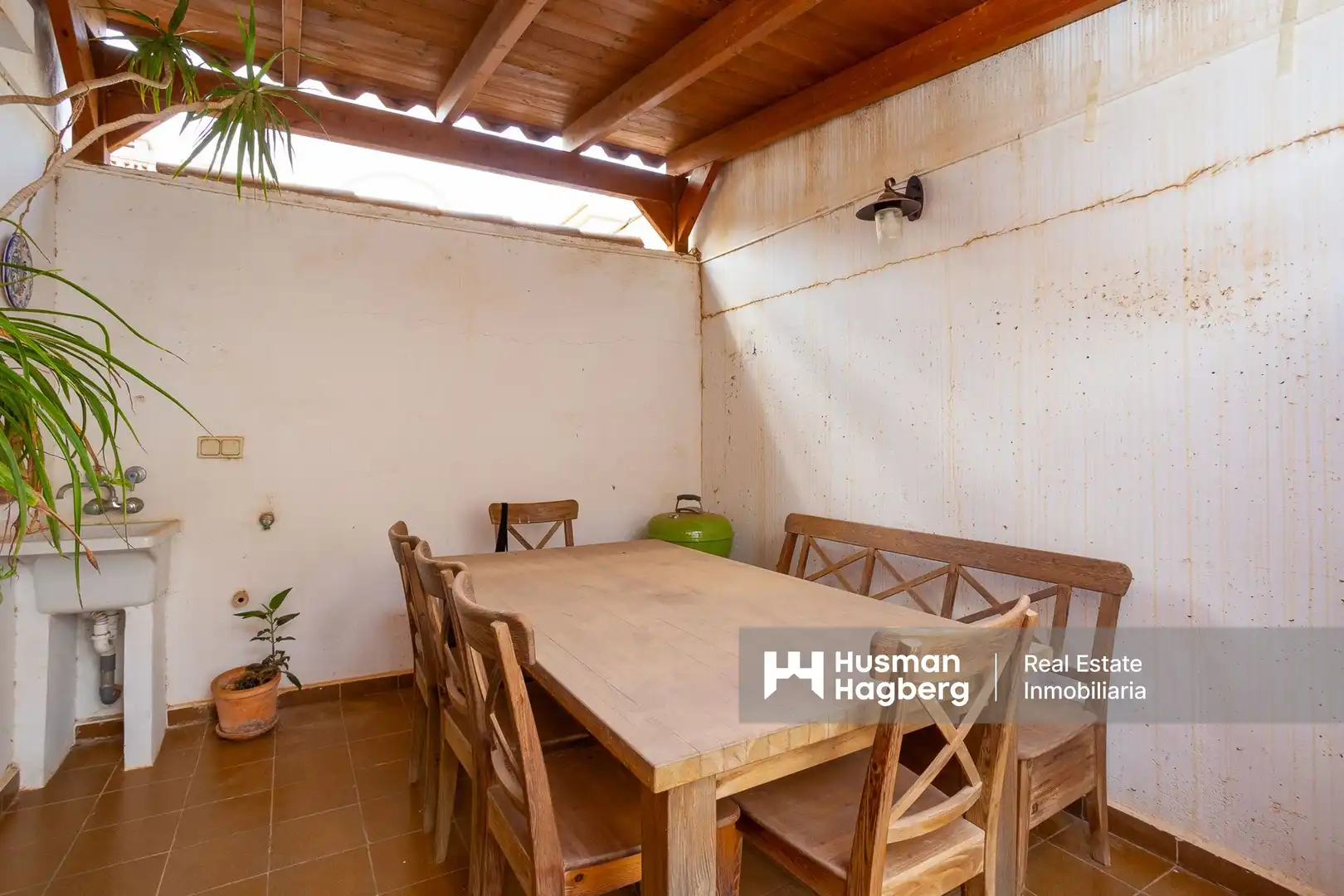 Terrassa de Casa adosada en venda en Cartagena amb Balcó