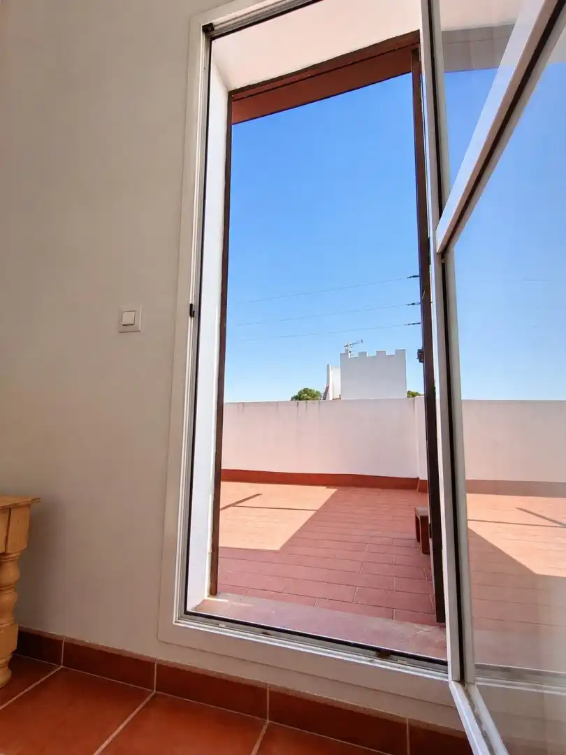 Terraza de Casa adosada en venta en Sanlúcar de Barrameda con Amueblado