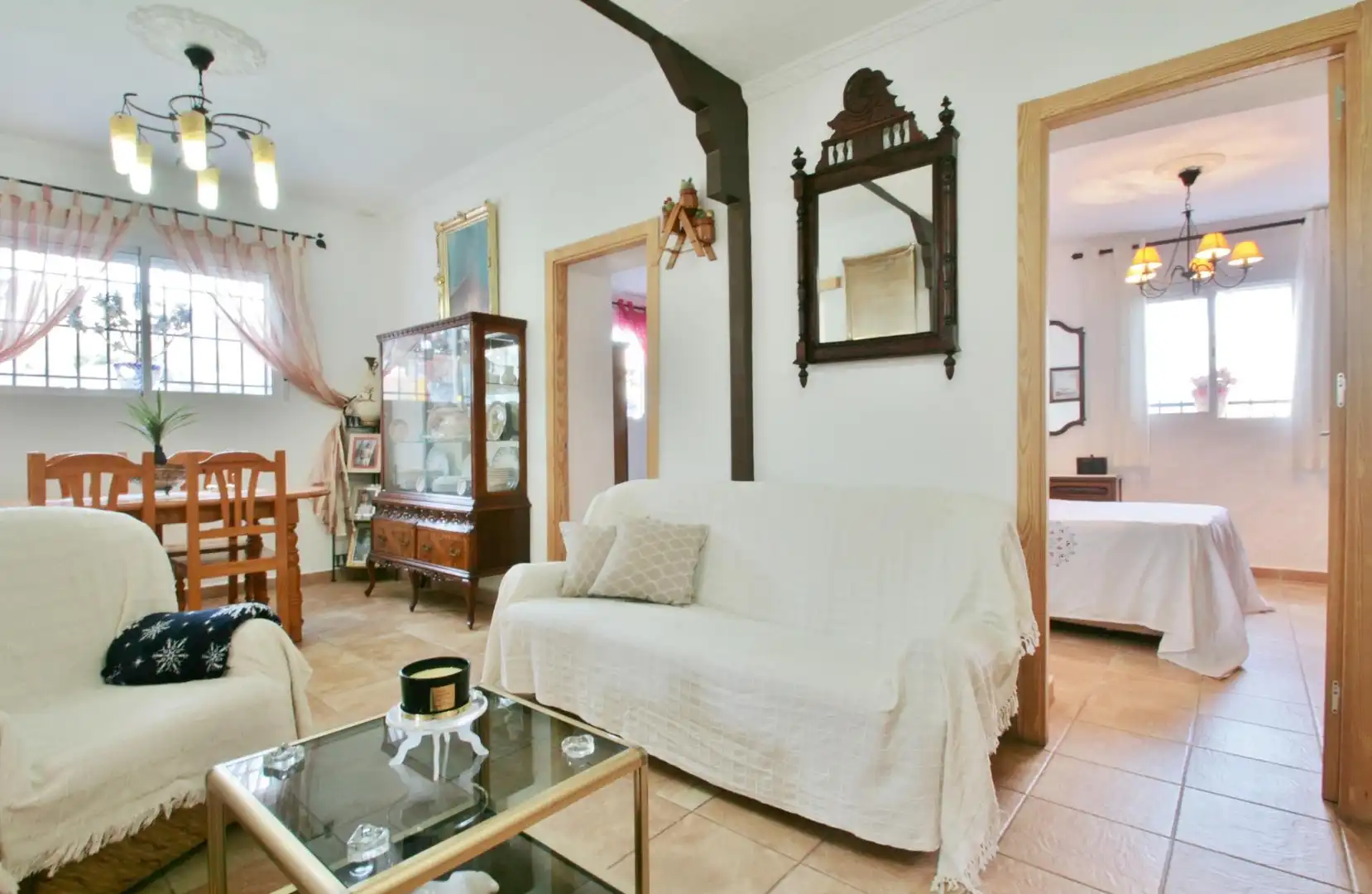 Living room of Houses for sale in Níjar  with Air Conditioner, Private garden and Terrace