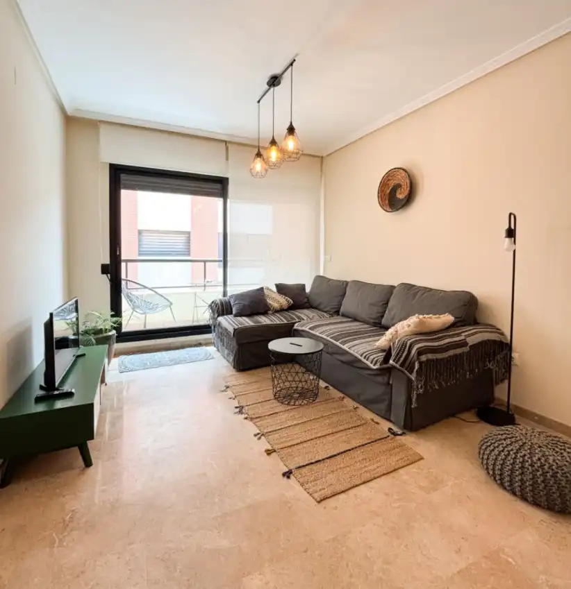 Sala d'estar de Apartament en venda en Dénia amb Aire condicionat i Terrassa