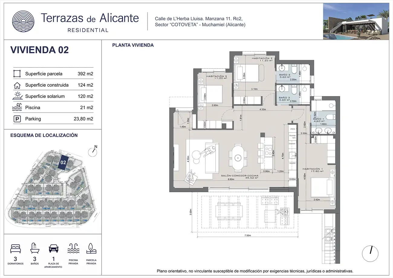 Casa o chalet en venta en Mutxamel con Aire acondicionado, Calefacción y Jardín privado