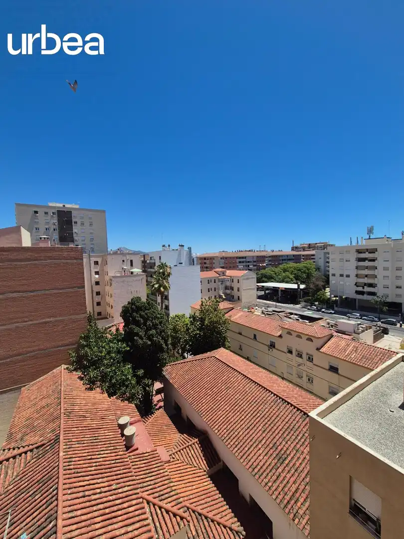 Vista exterior de Piso de alquiler en Málaga con Aire acondicionado, Calefacción y Amueblado