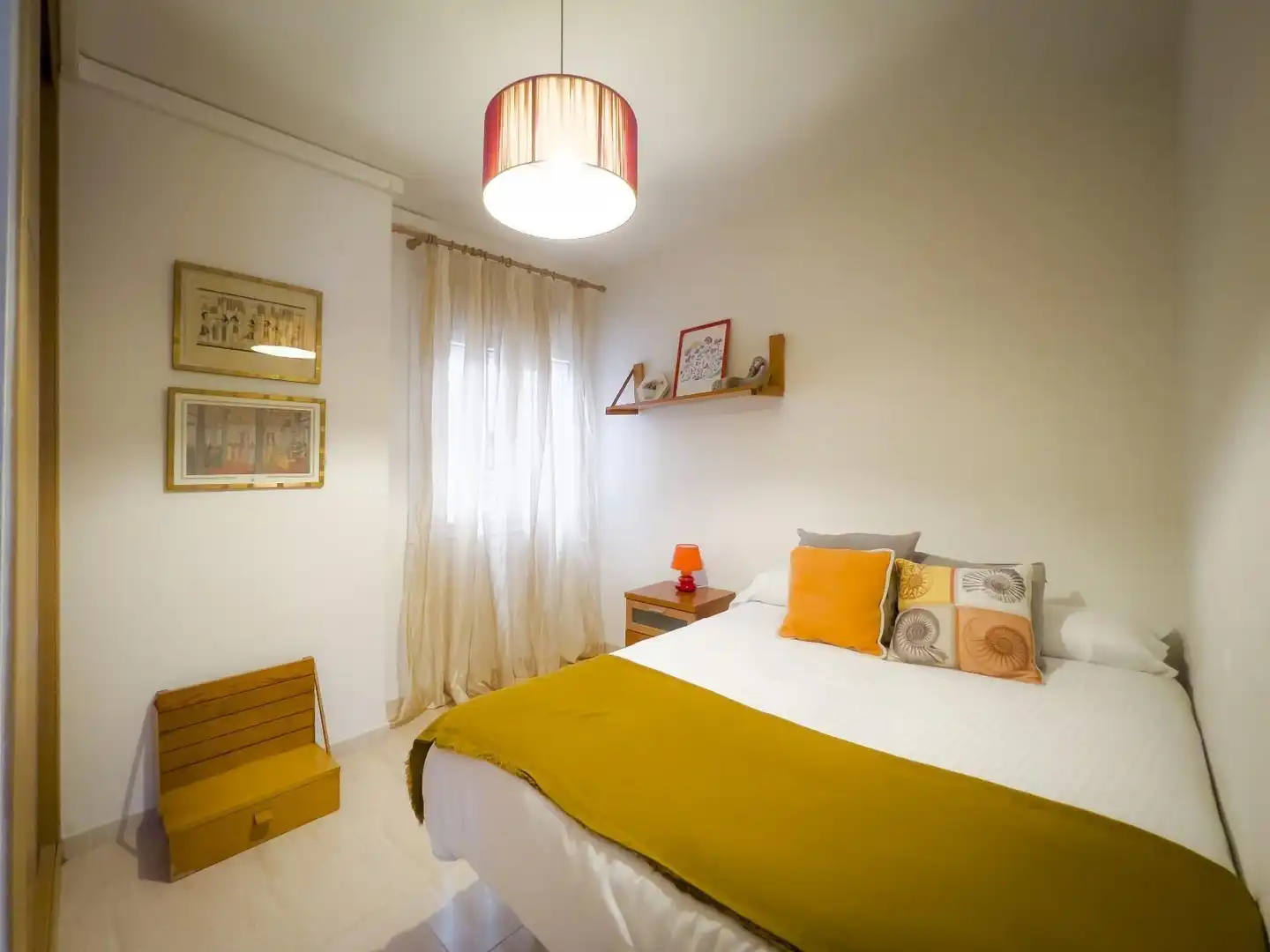 Habitación de Piso de alquiler en Málaga con Aire acondicionado y Amueblado