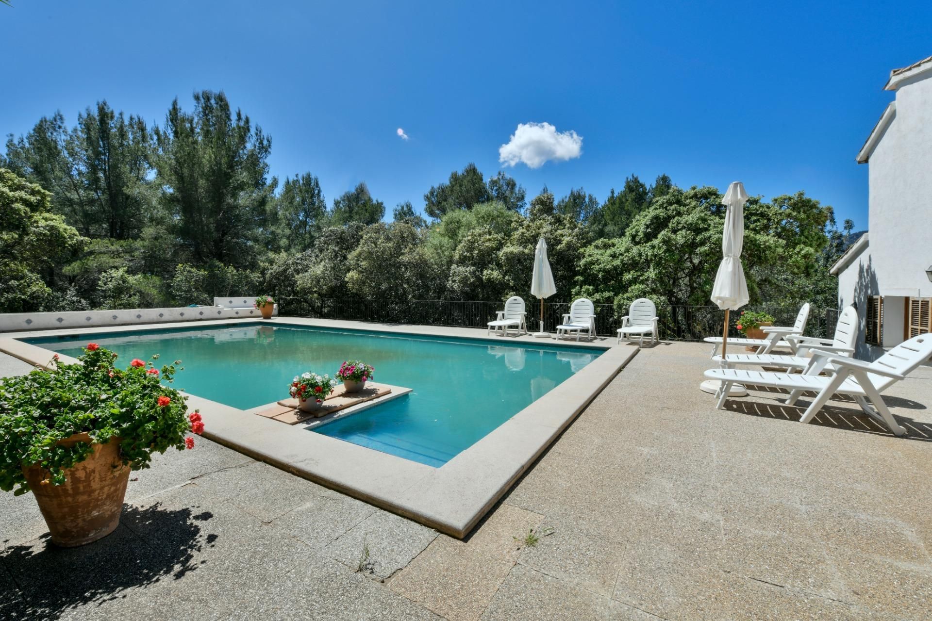 Swimming pool of House or chalet for sale in  Palma de Mallorca  with Air Conditioner, Heating and Private garden