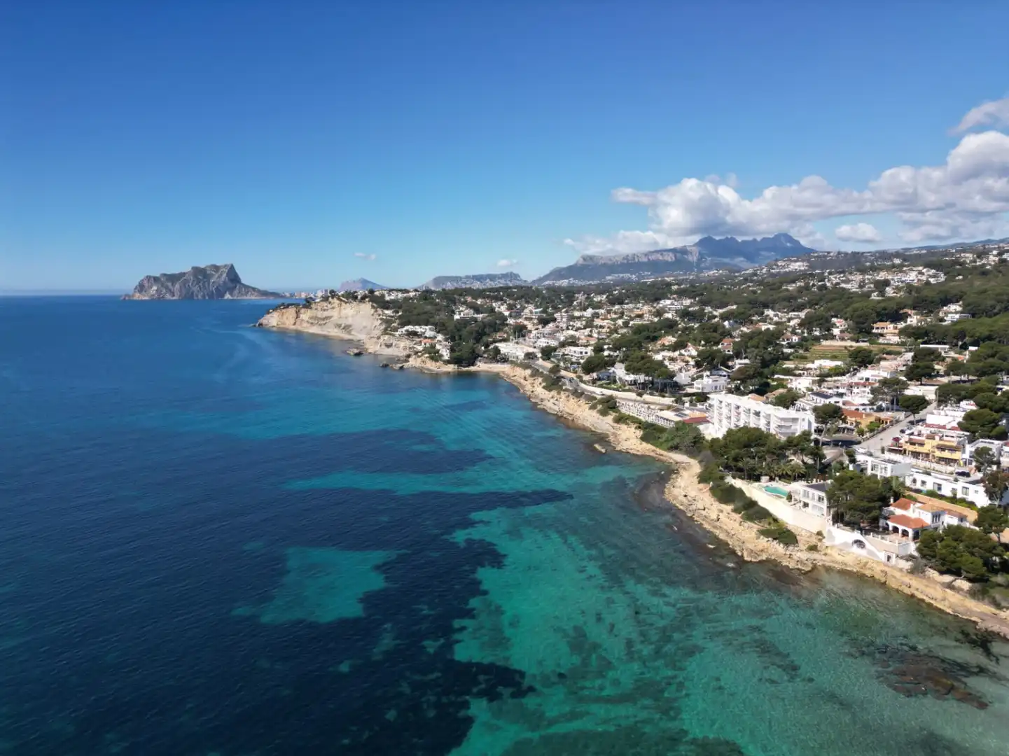 Vista exterior de Casa o chalet en venta en Moraira