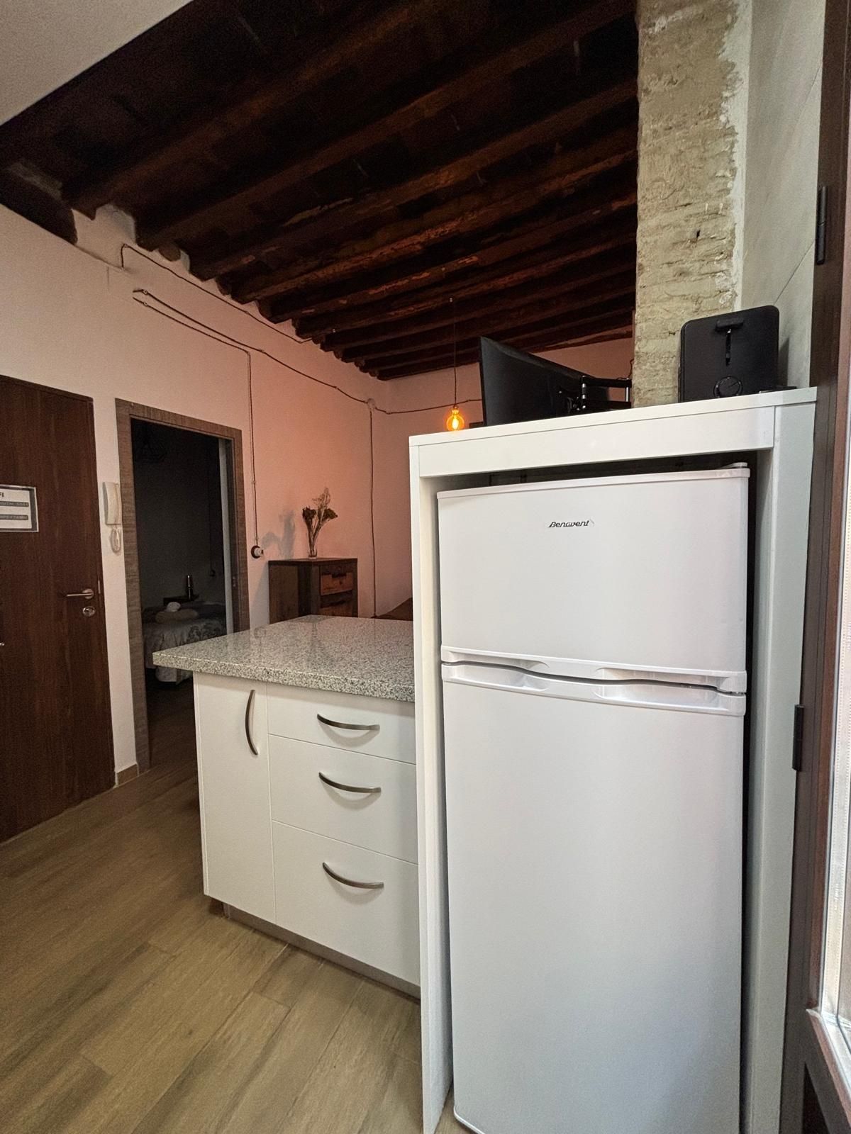 Cocina de Apartamento de alquiler en  Granada Capital con Aire acondicionado y Calefacción