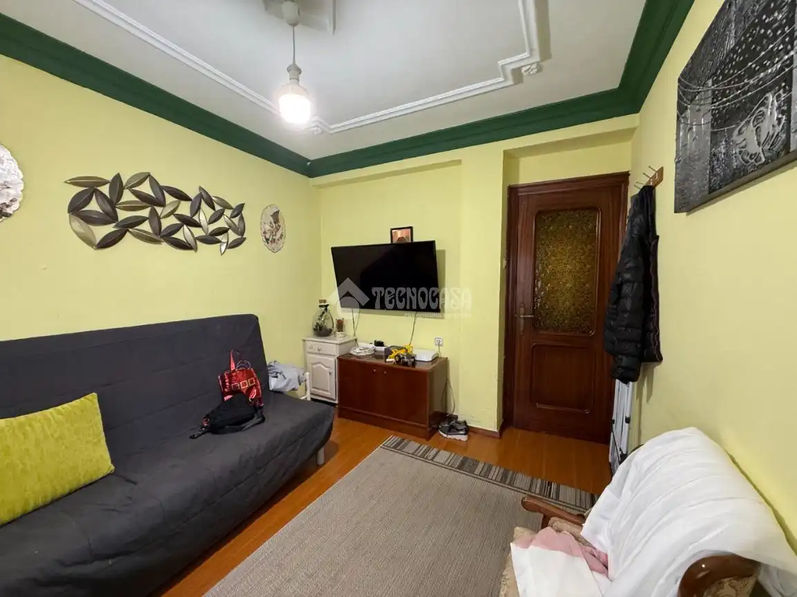 Sala de estar de Piso en venta en Gijón 