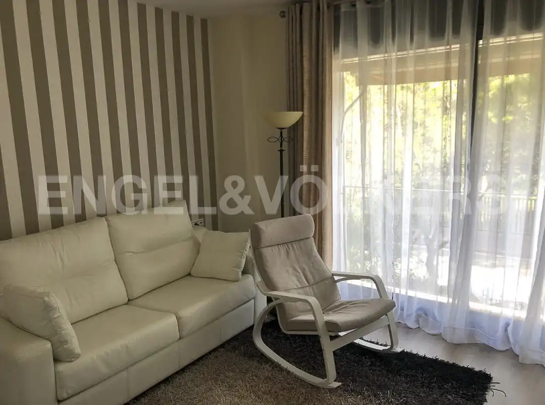 Sala d'estar de Casa adosada de lloguer en Gavà amb Aire condicionat, Calefacció i Jardí privat