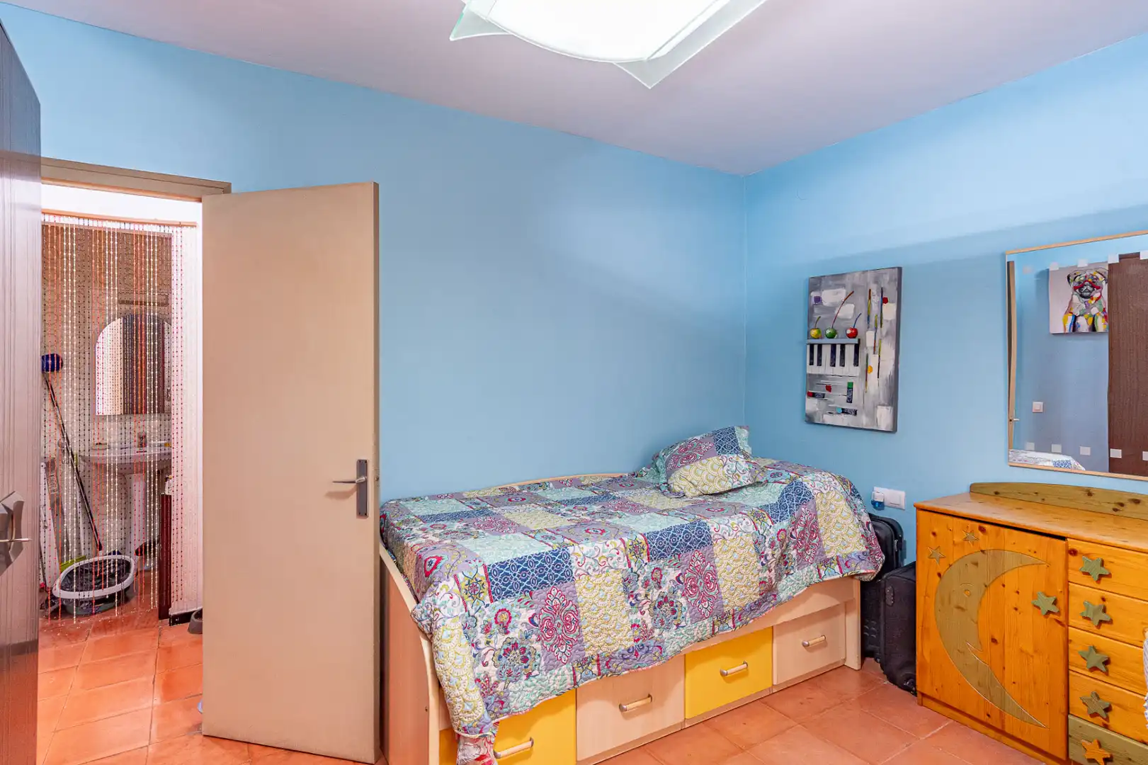 Habitación de Casa o chalet en venta en Verges con Aire acondicionado, Jardín privado y Piscina