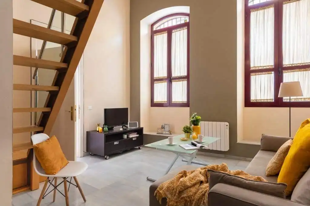 Living room of Duplexes for sale in Sevilla  with Air Conditioner and Heating