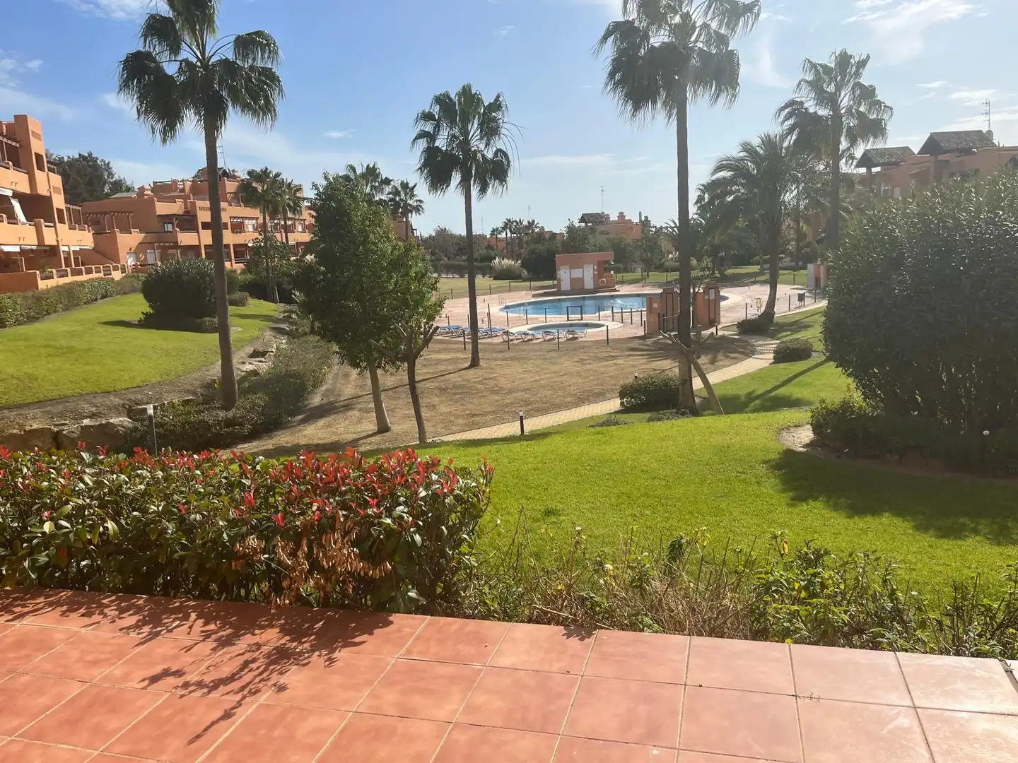 Jardín de Apartamento de alquiler en Casares con Aire acondicionado, Terraza y Amueblado
