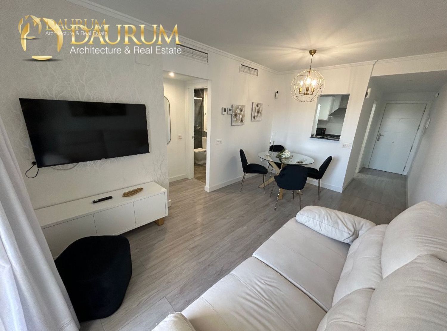 Sala d'estar de Pis de lloguer en Málaga Capital amb Aire condicionat, Calefacció i Terrassa