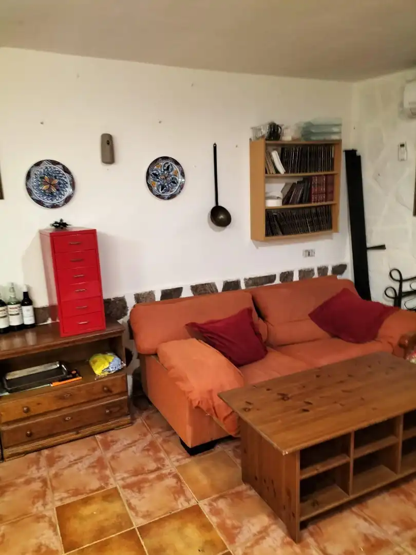 Sala d'estar de Finca rústica en venda en Albarreal de Tajo amb Aire condicionat, Calefacció i Jardí privat