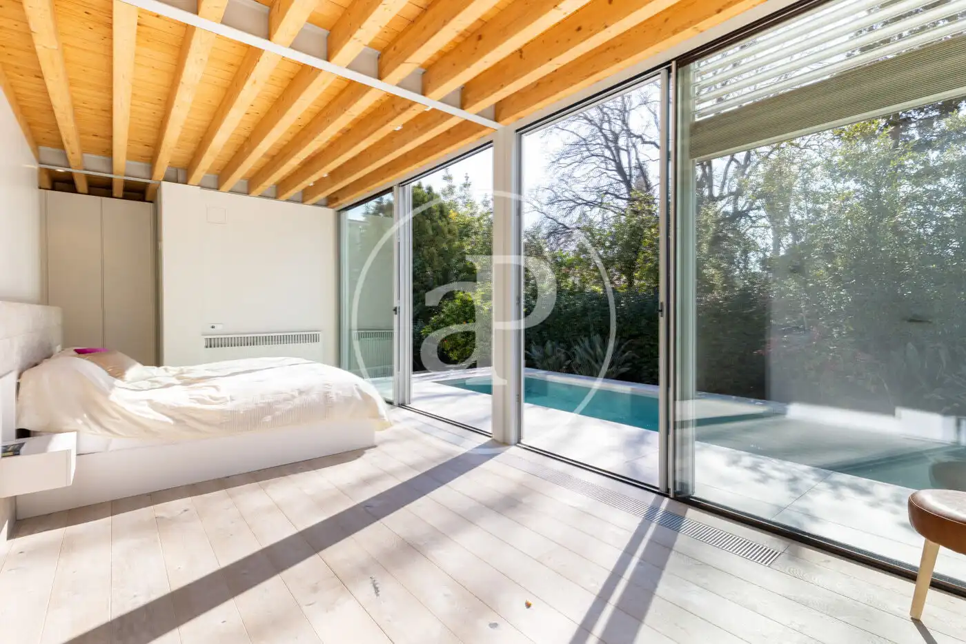 Bedroom of Houses for sale in Sant Cugat del Vallès  with Air Conditioner, Heating and Private garden