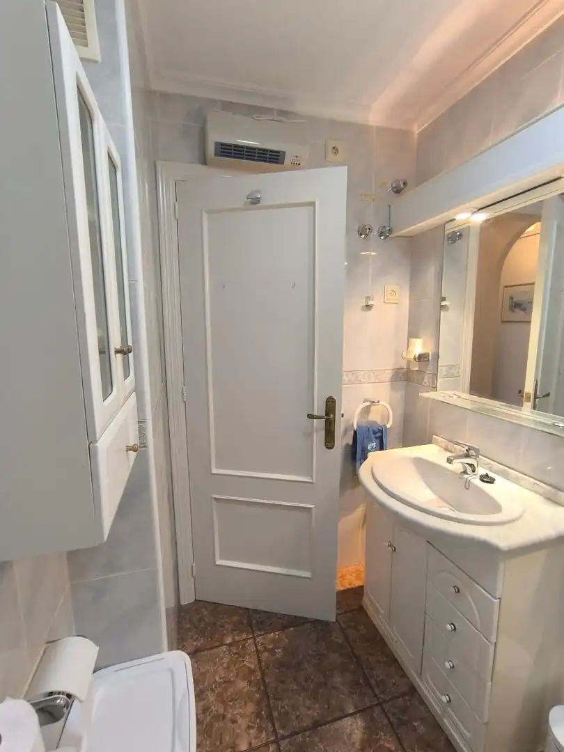 Bany de Apartament de lloguer en San Javier amb Aire condicionat, Calefacció i Terrassa