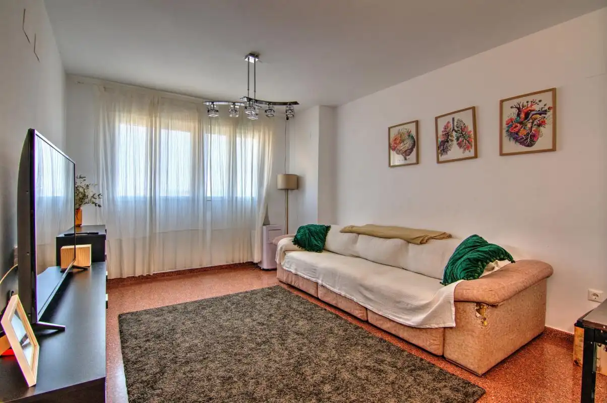 Sala de estar de Piso en venta en Onil con Calefacción, Terraza y Trastero