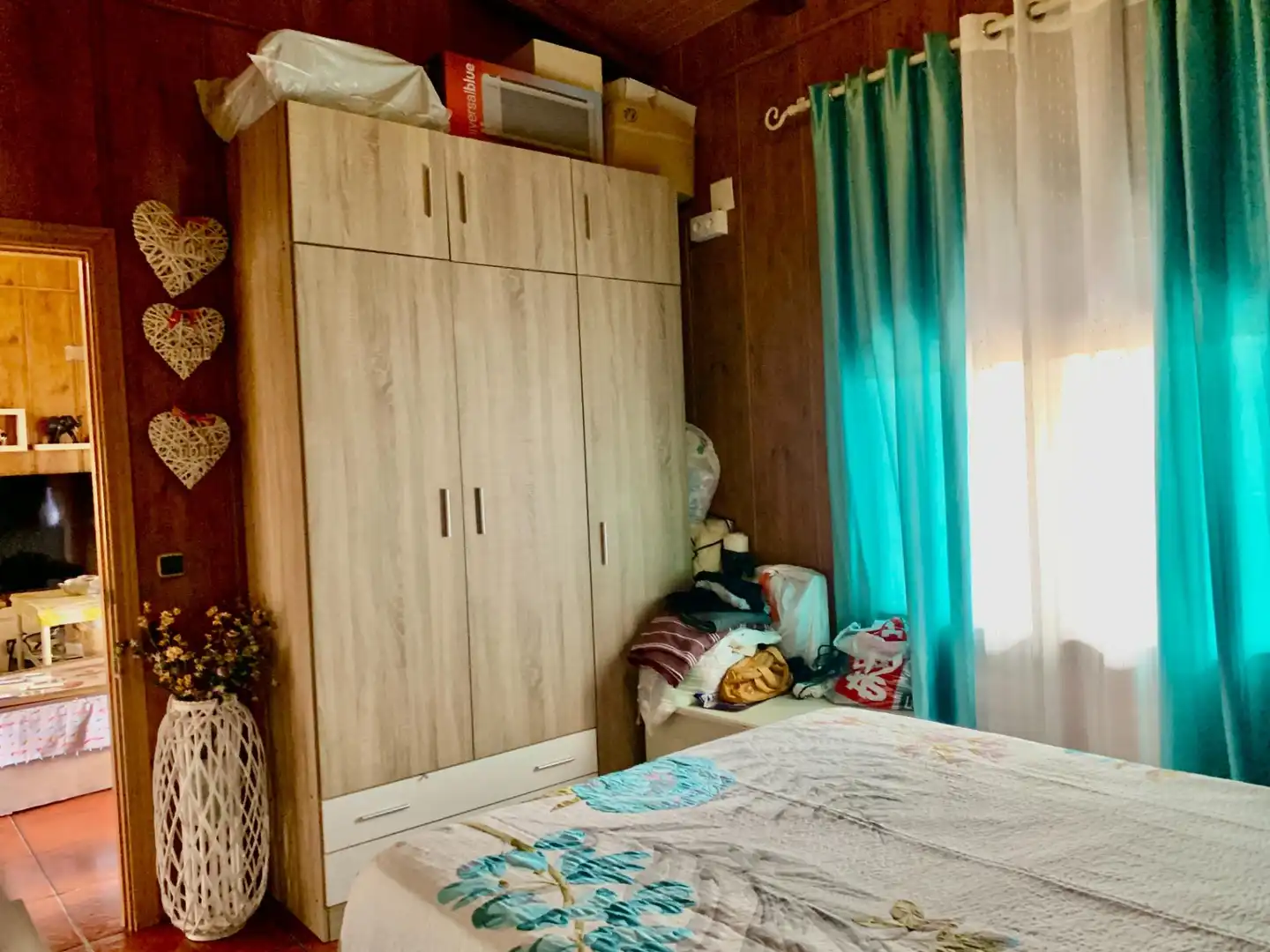 Habitación de Casa o chalet en venta en Lora del Río con Aire acondicionado, Calefacción y Jardín privado