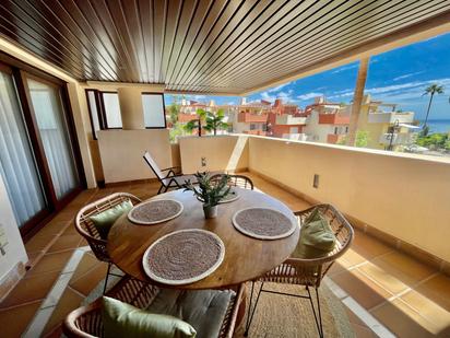 Terrace of Apartment for sale in Estepona  with Air Conditioner, Terrace and Swimming Pool