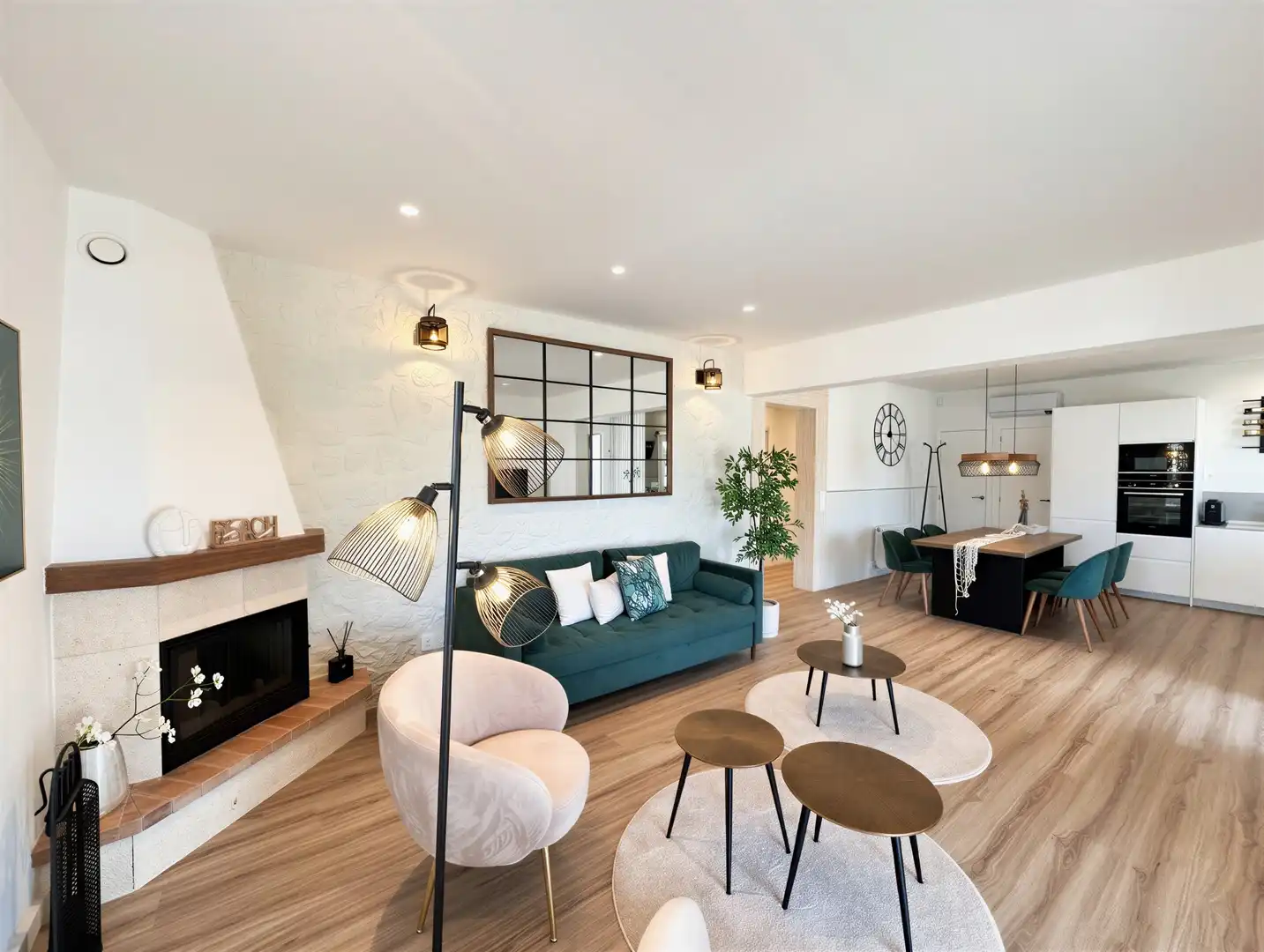 Wohnzimmer von Country house zum Verkauf in Llucmajor mit Klimaanlage, Abstellraum und Schwimmbad