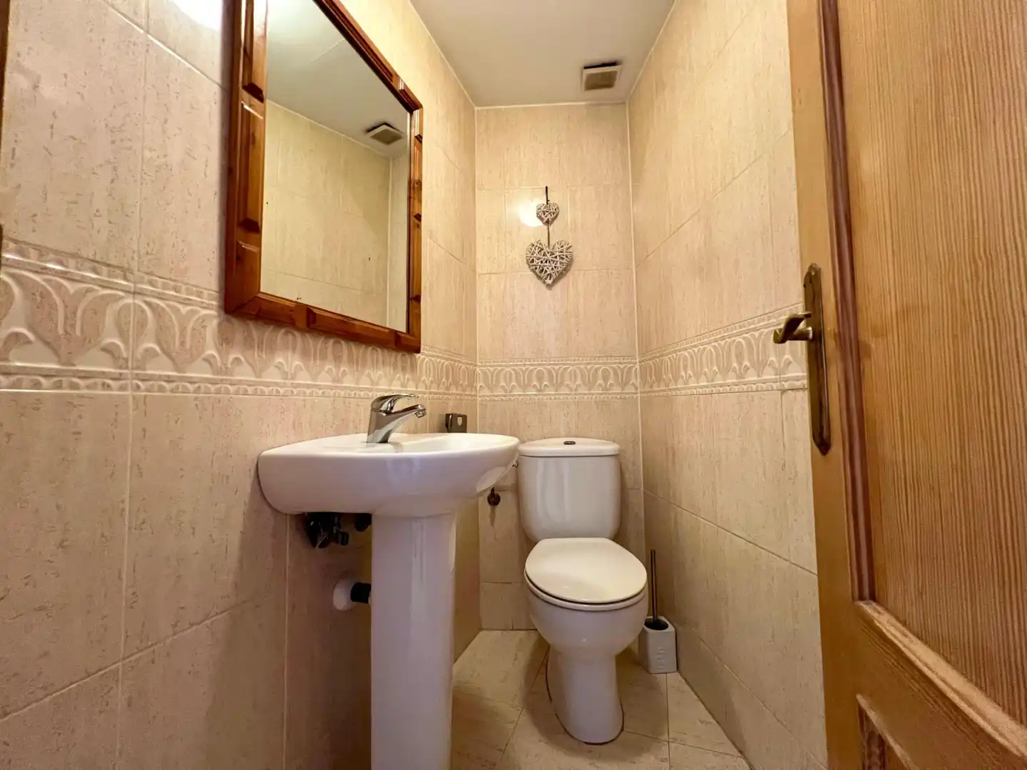 Badezimmer von Wohnung zur Miete in L'Alfàs del Pi mit Klimaanlage