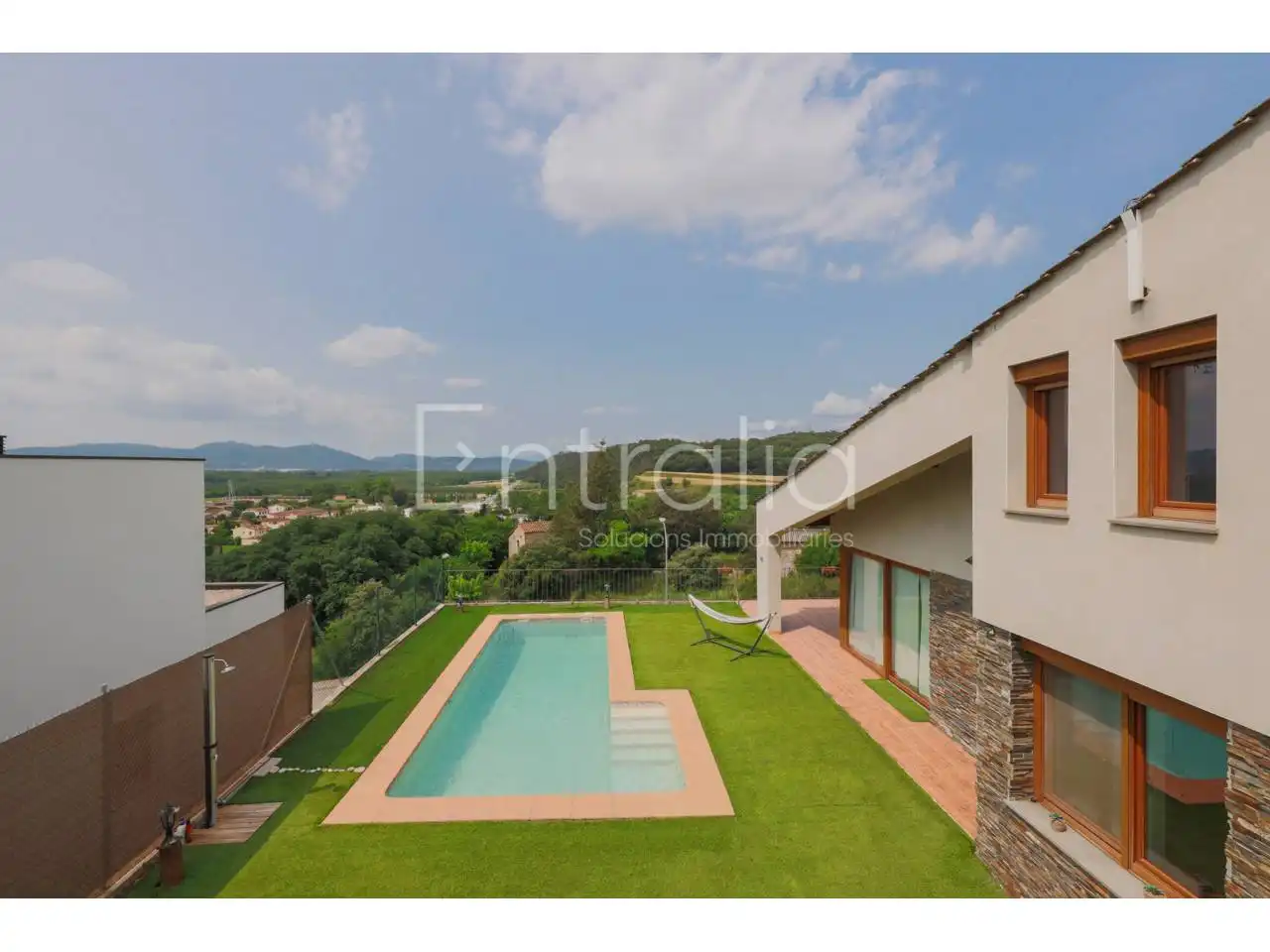 Exterior view of Houses for sale in Cervià de Ter  with Air Conditioner, Heating and Private garden