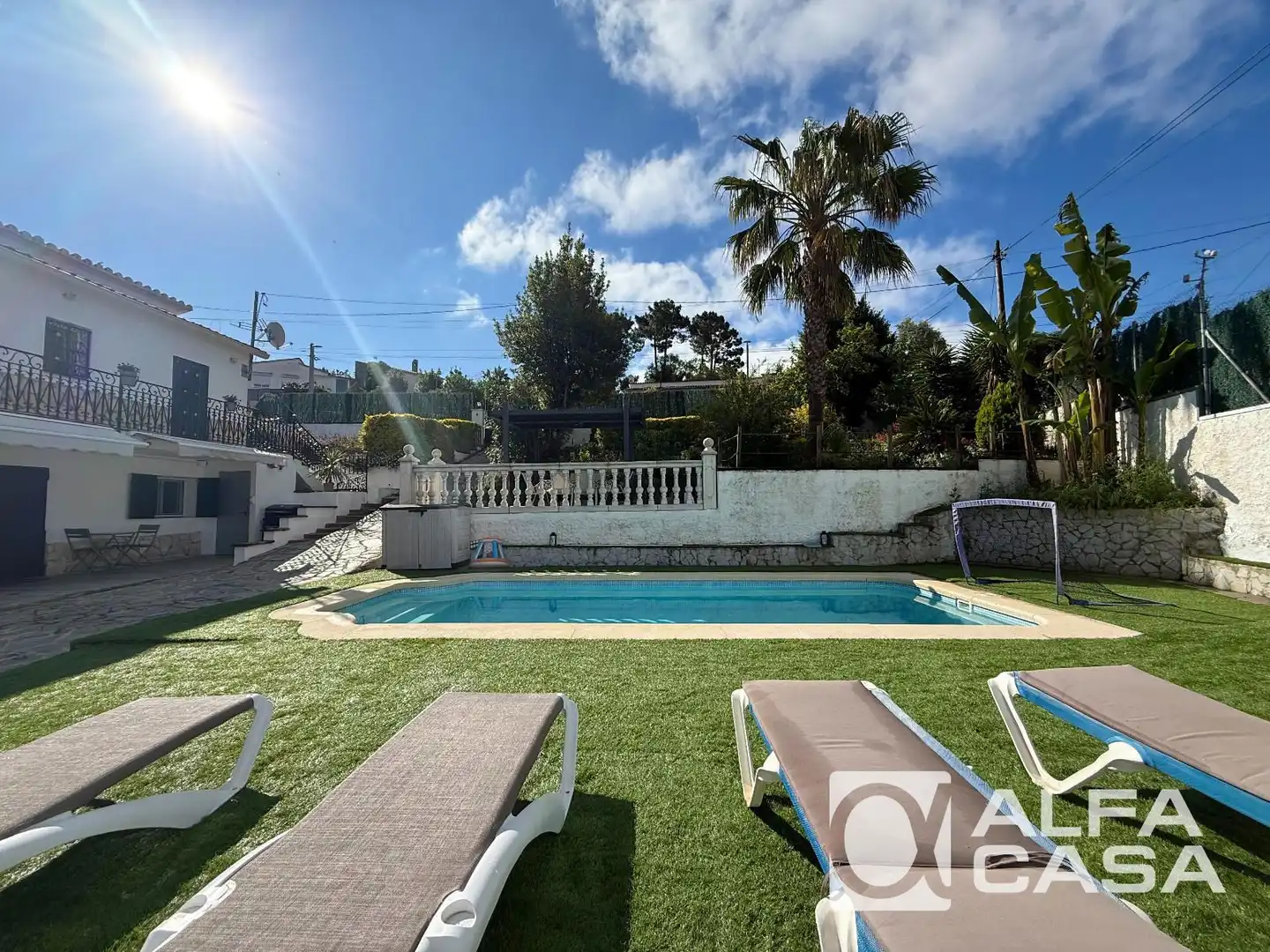Piscina de Casa o xalet en venda en Lloret de Mar amb Calefacció, Terrassa i Traster