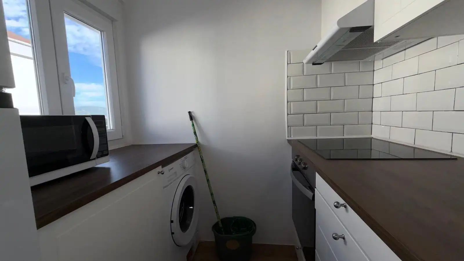 Kitchen of Flat for rent in Ourense Capital   with Heating and Furnished