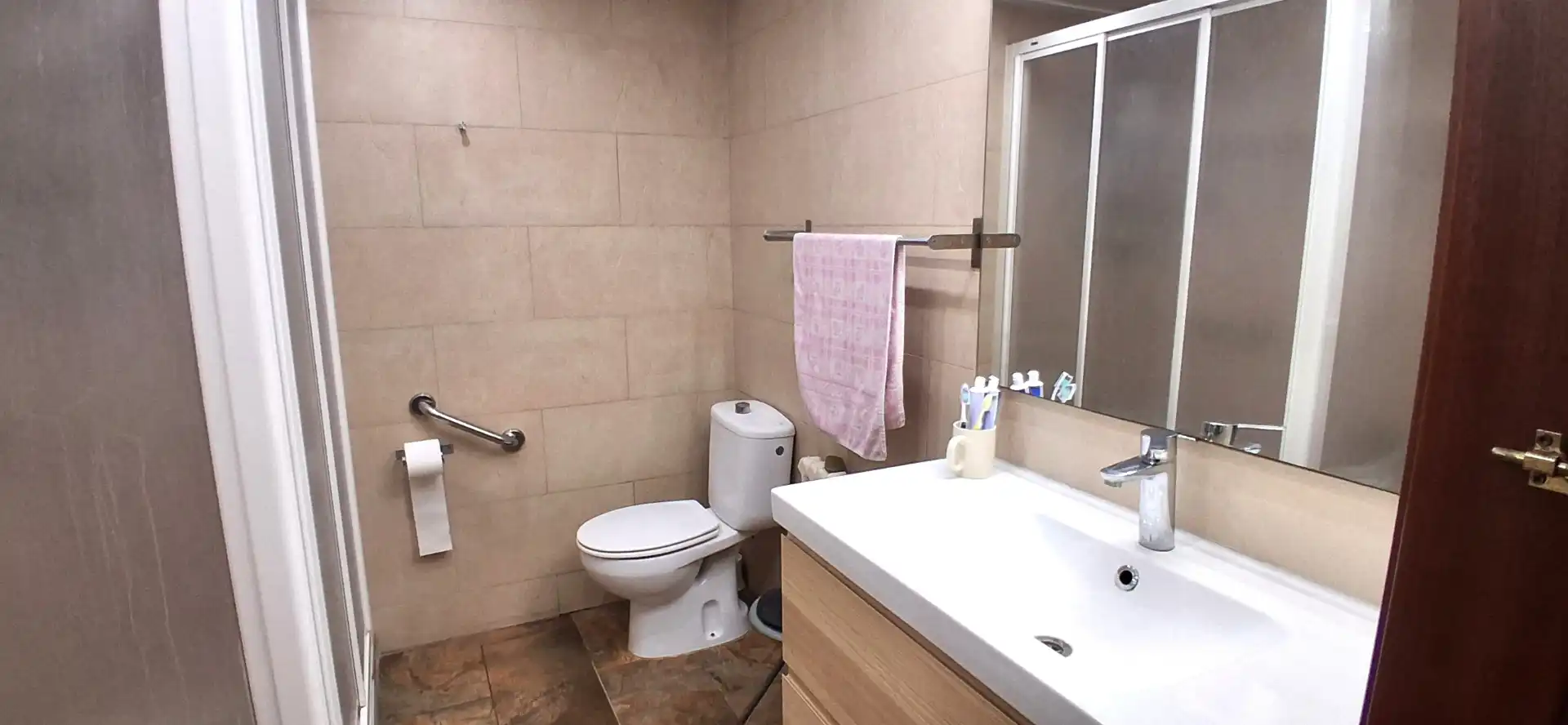Bathroom of Detached homes for sale in Manresa  with Heating, Terrace and Furnished