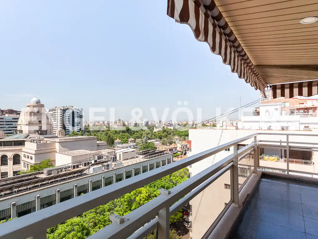 Terrace of Flat for rent in Valencia  with Air Conditioner, Heating and Terrace