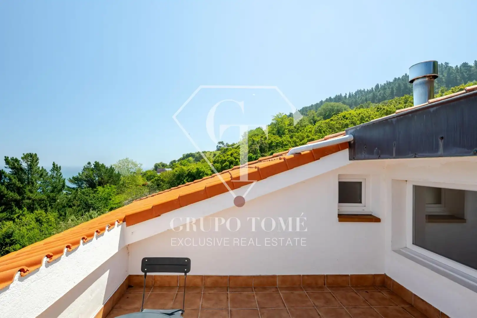 Terrassa de Casa adosada en venda en Mutriku amb Jardí privat, Terrassa i Moblat
